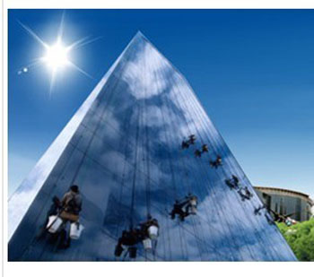 外墻高空作業清洗案例