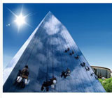 外墻高空作業清洗案例